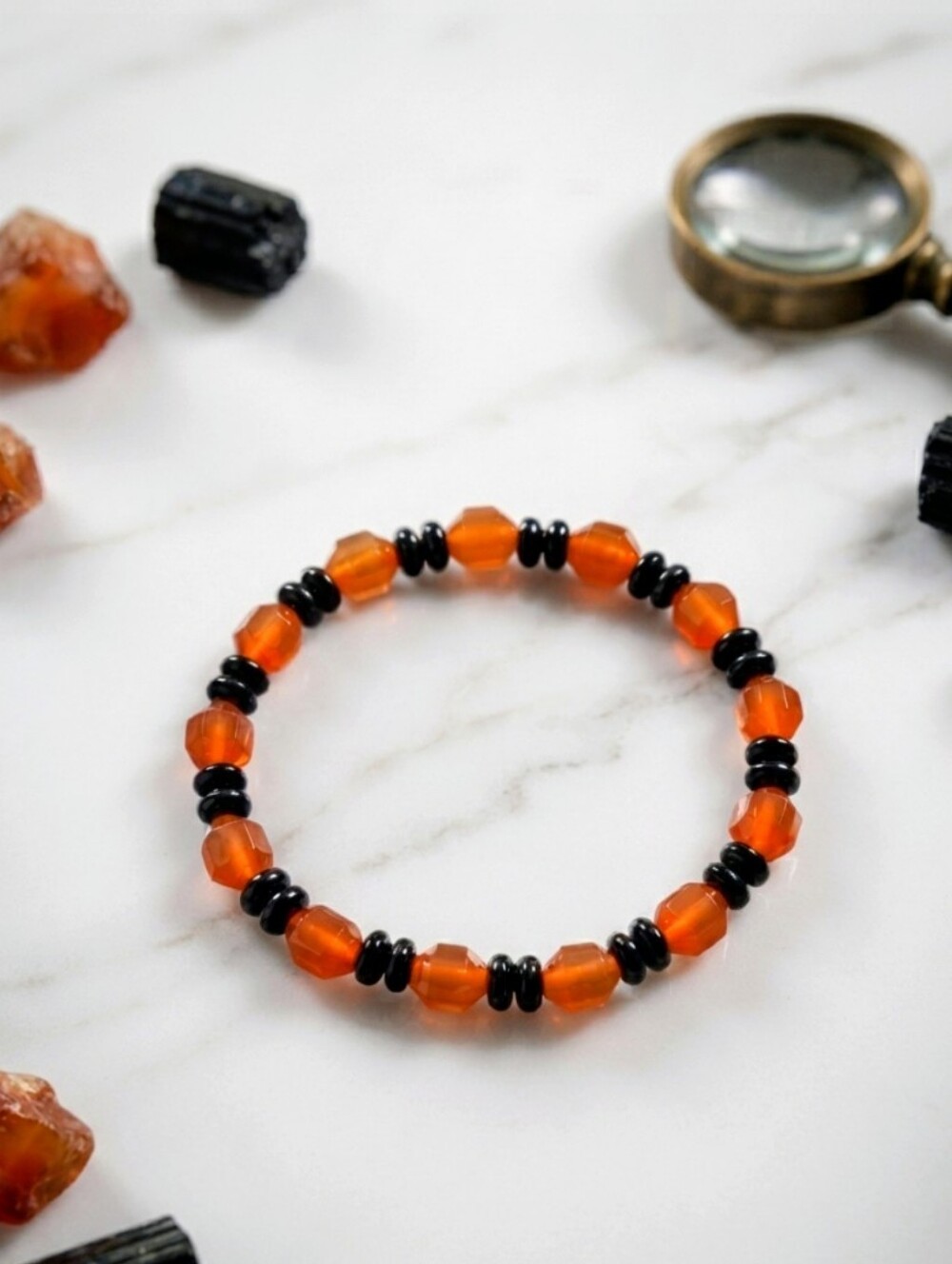 Agate/Onyx Bracelet